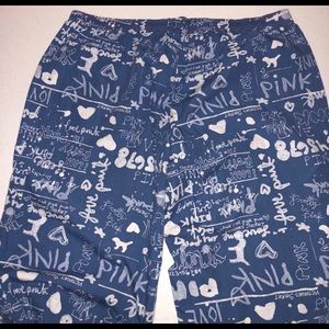 Pink VS pj bottoms- selling blue color pj pants